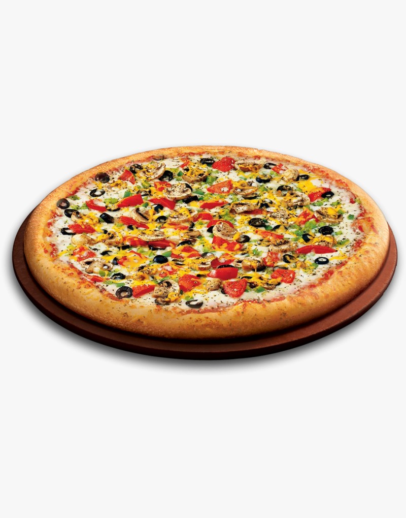 Pizza cheese vegetables